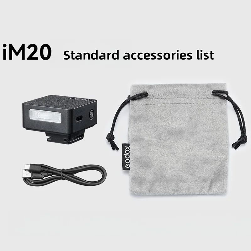 GODOX iM20 iM22 Mini caméra Flash pour DSLR sans miroir photographie professionnelle chaussure chaude Flash Portable Ricoh RG3 Compatible