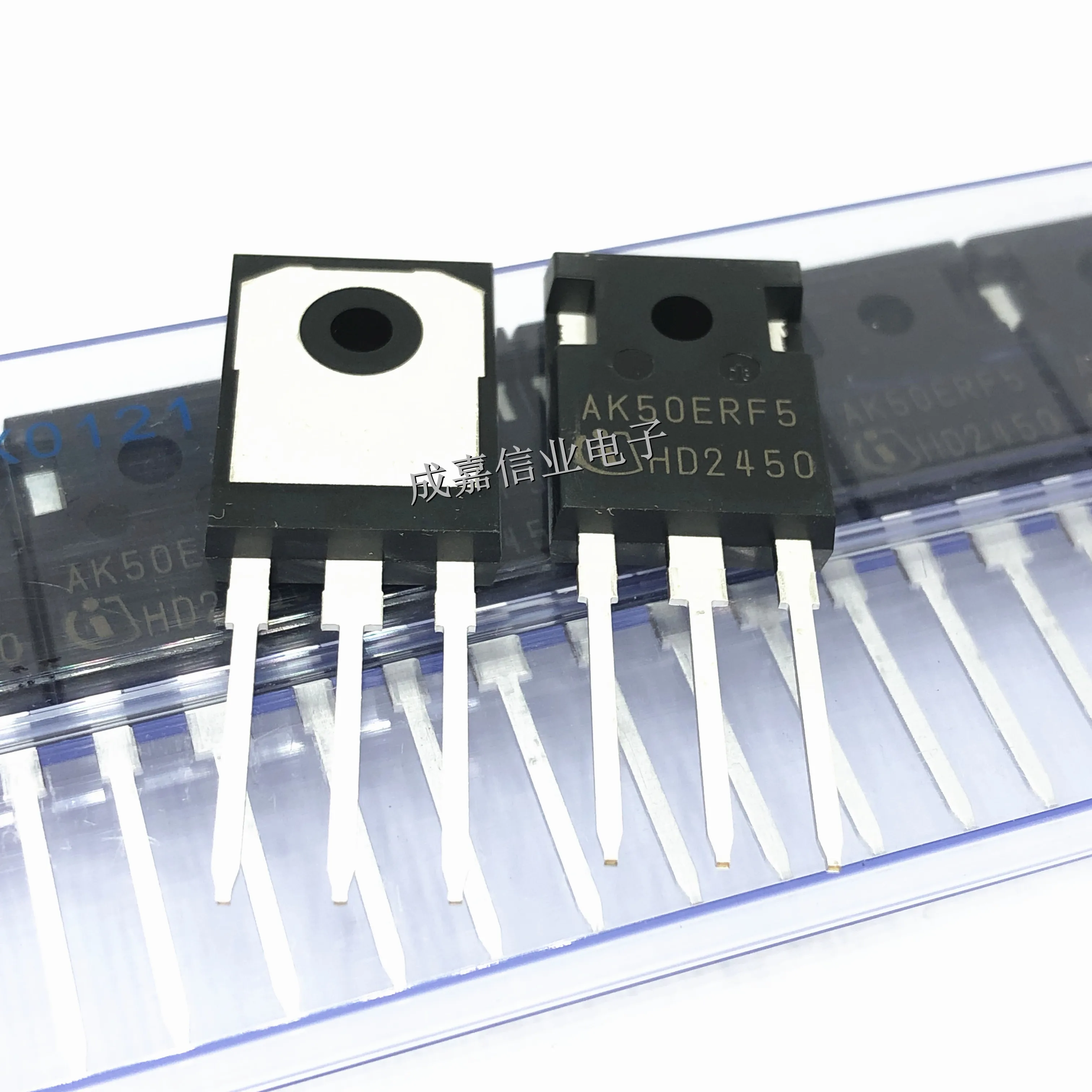 10pcs/Lot AIKW50N65RF5XKSA1 TO-247-3 MARKING;AK50ERF5 IGBTs SIC_DISCRETE 80A 650V 250W Operating Temperature:- 40 C-+ 175 C