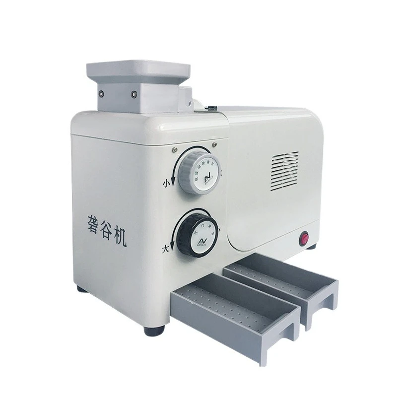 Rice machine,   hulling and roughening machine