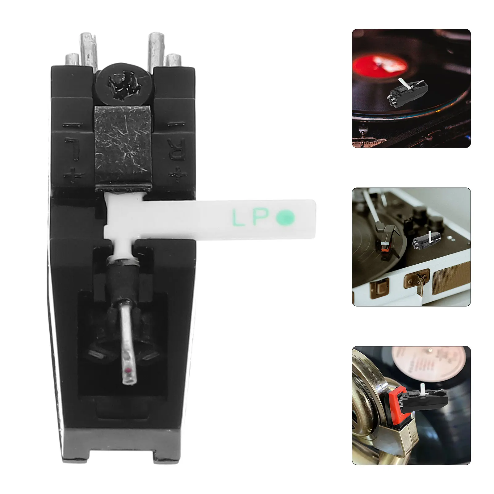 

Dual Side Stylus Needle for Record Player Vintage Turntable Replacement Parts Compatible DJs Accessories