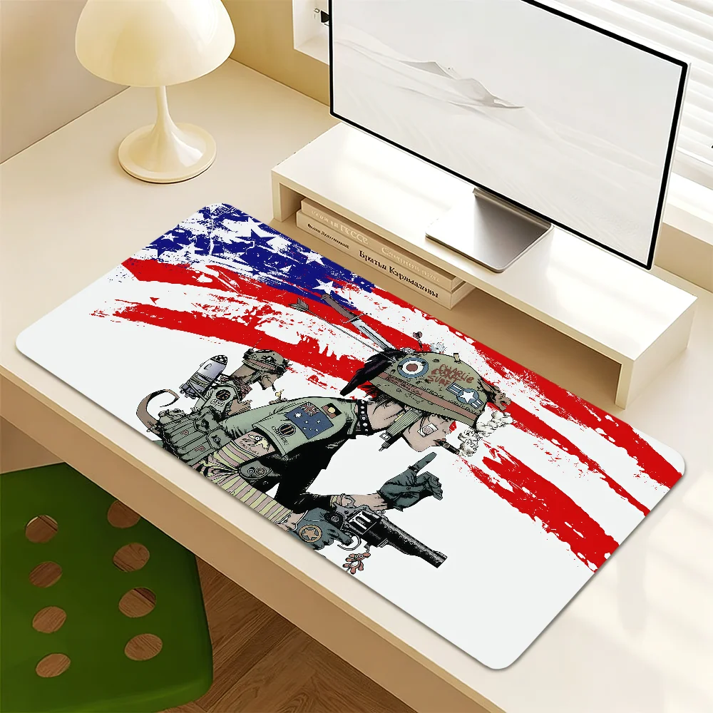 T-Tank Girl Movie Mouse Pad Non-slip Thickened MousePad Writing Lockedge Office Student Gaming Cushion Large