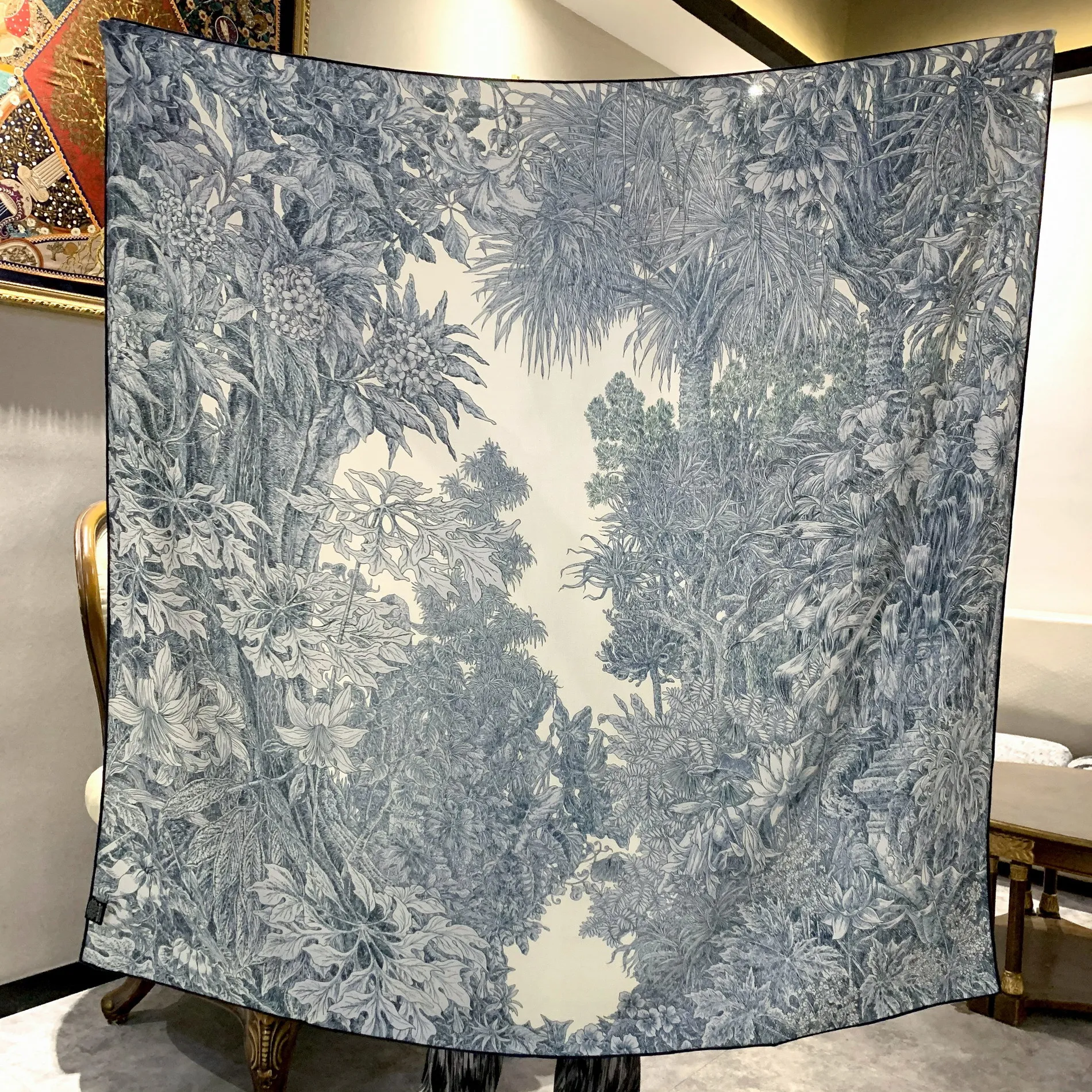 70% Wool 30% Silk Shawl Square Scarf 135x135cm Women Winter Warm Soft Cozy Neck Warmer Shoulder Cover Headscarf Scarves Bandana