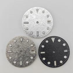 NH35 dial meteorite pattern design water ghost watch mechanical watch night light diving dial NH36 modified accessories