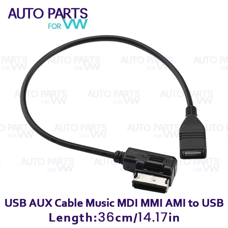 

Audio AUX Adapter Data Wire Music MDI MMI AMI To USB Female Interface Music Media Adapter for Audi A6L Q5 Q7 A8 S5 A5 A4L A3