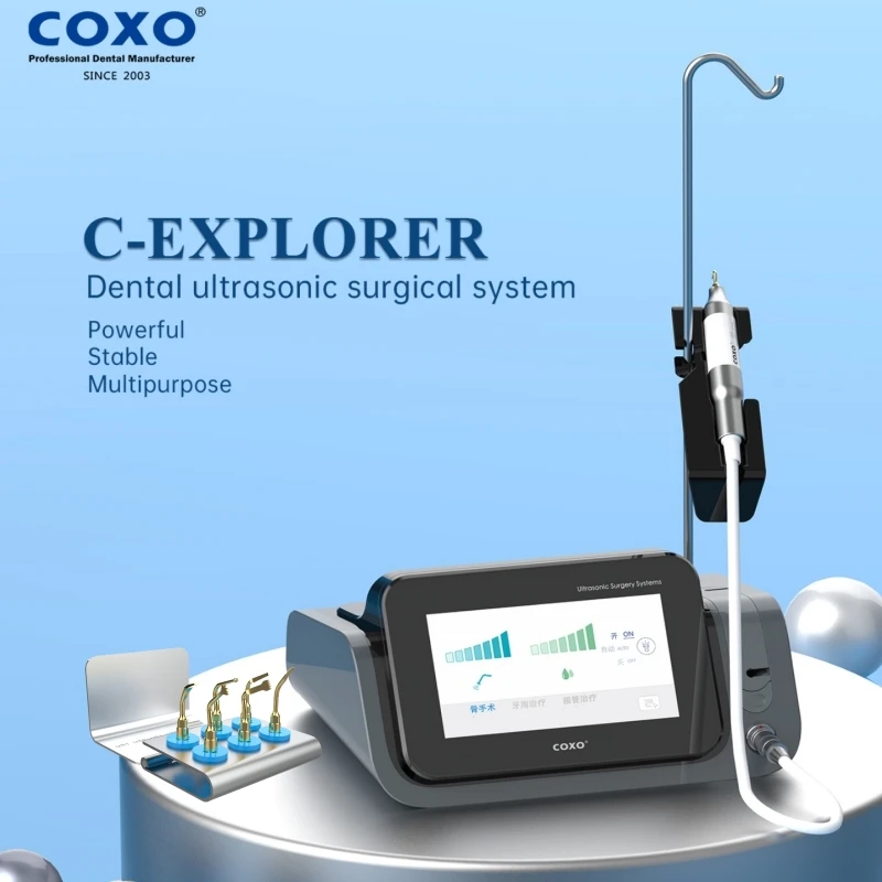 

COXO Dental Piezosurgery Piezo Bone Cutter Equipment Ultrasonic Bone Surgery Machine Surgical Motor Dental Treatment Unit