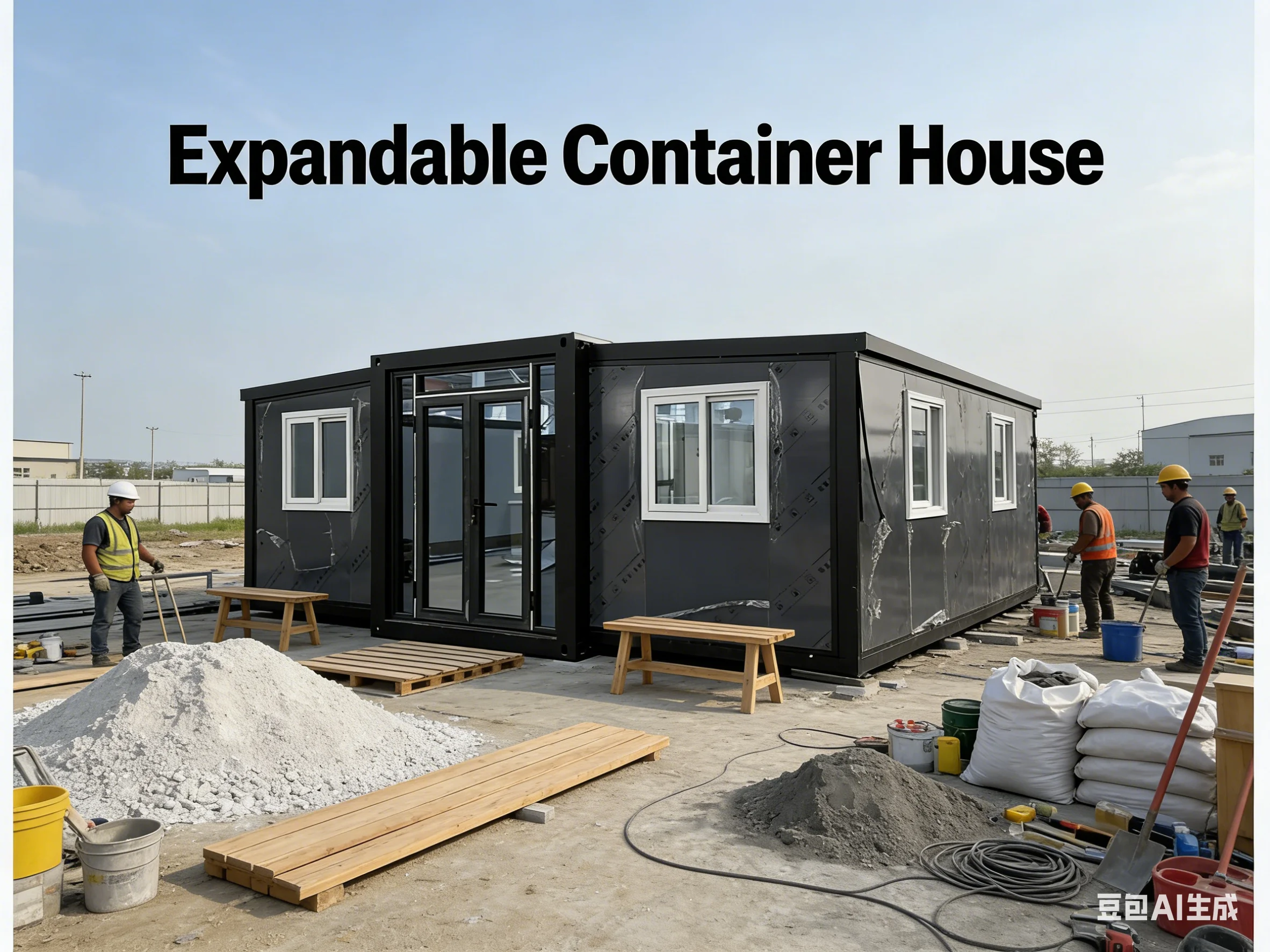Customized Container House Prefabricated Expandable Modular Home Mobile Living Cabin Medical Clinic Temporary Housing Eco Touris