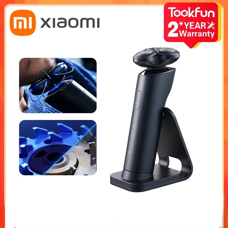 XIAOMI MIJIA Electric Shaver S700 Portable Flex Razor 3 Head Shaving IPX7 Waterproof Washable Beard Trimmer Trimer Cutter razor