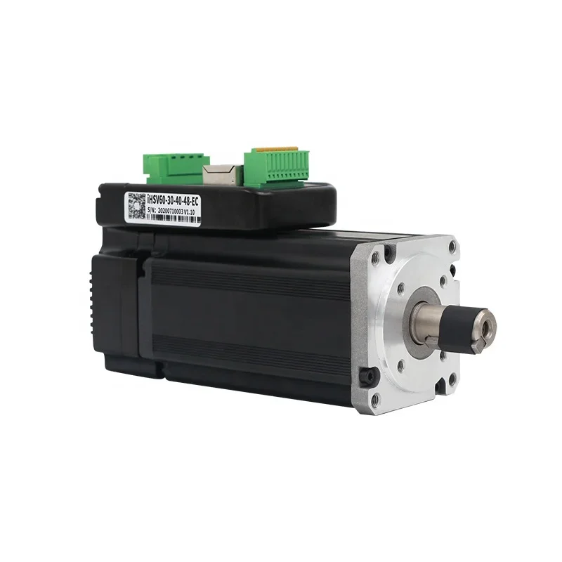 iHSV60-30-40-48-EC Ethercat servo driver 400W integrated servo motor for CNC machine