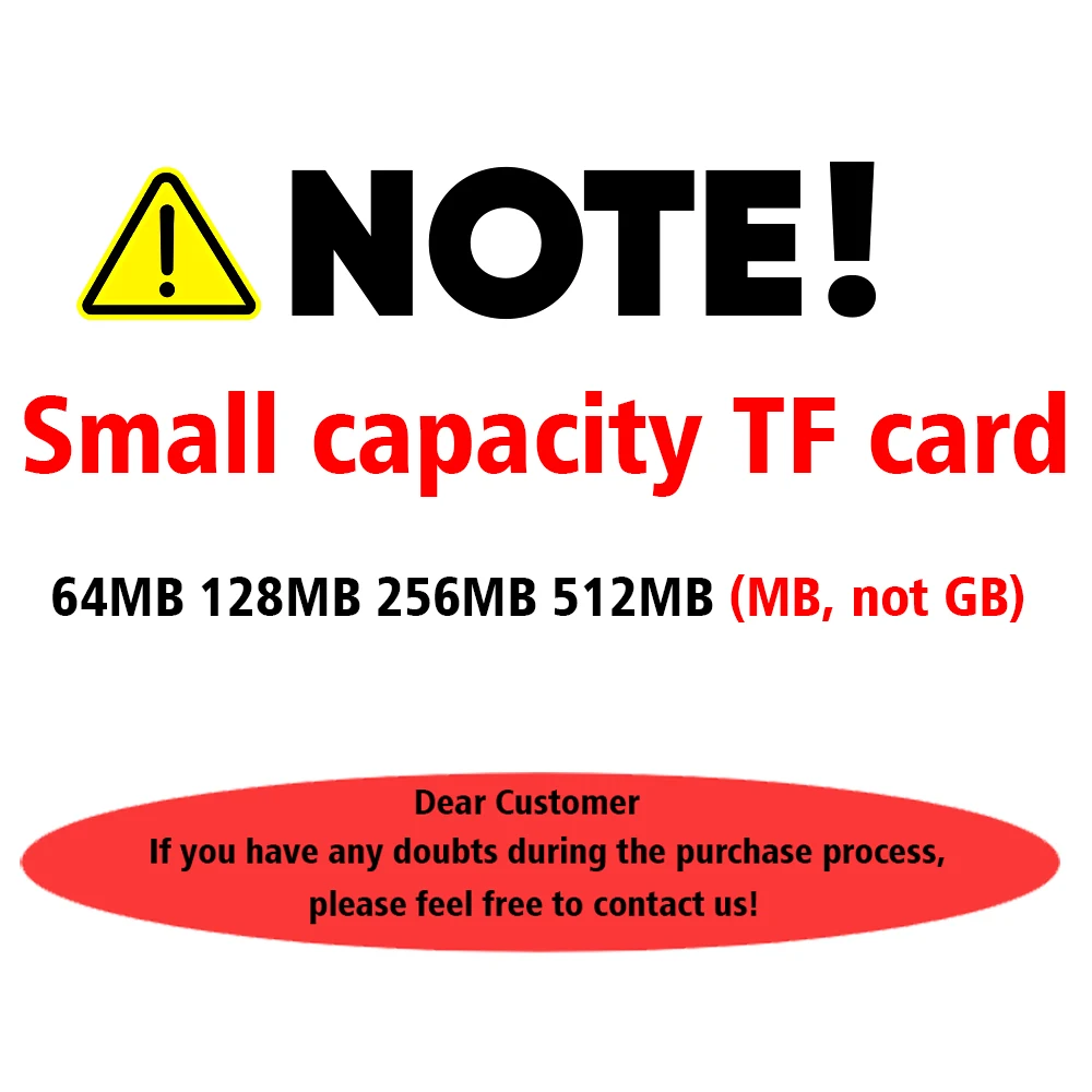 Original Memory Card 128MB Smart SD Card 64MB Class 10 SmartSD 256MB 512MB TF Card HC/XC for Smartphone Tablet PC