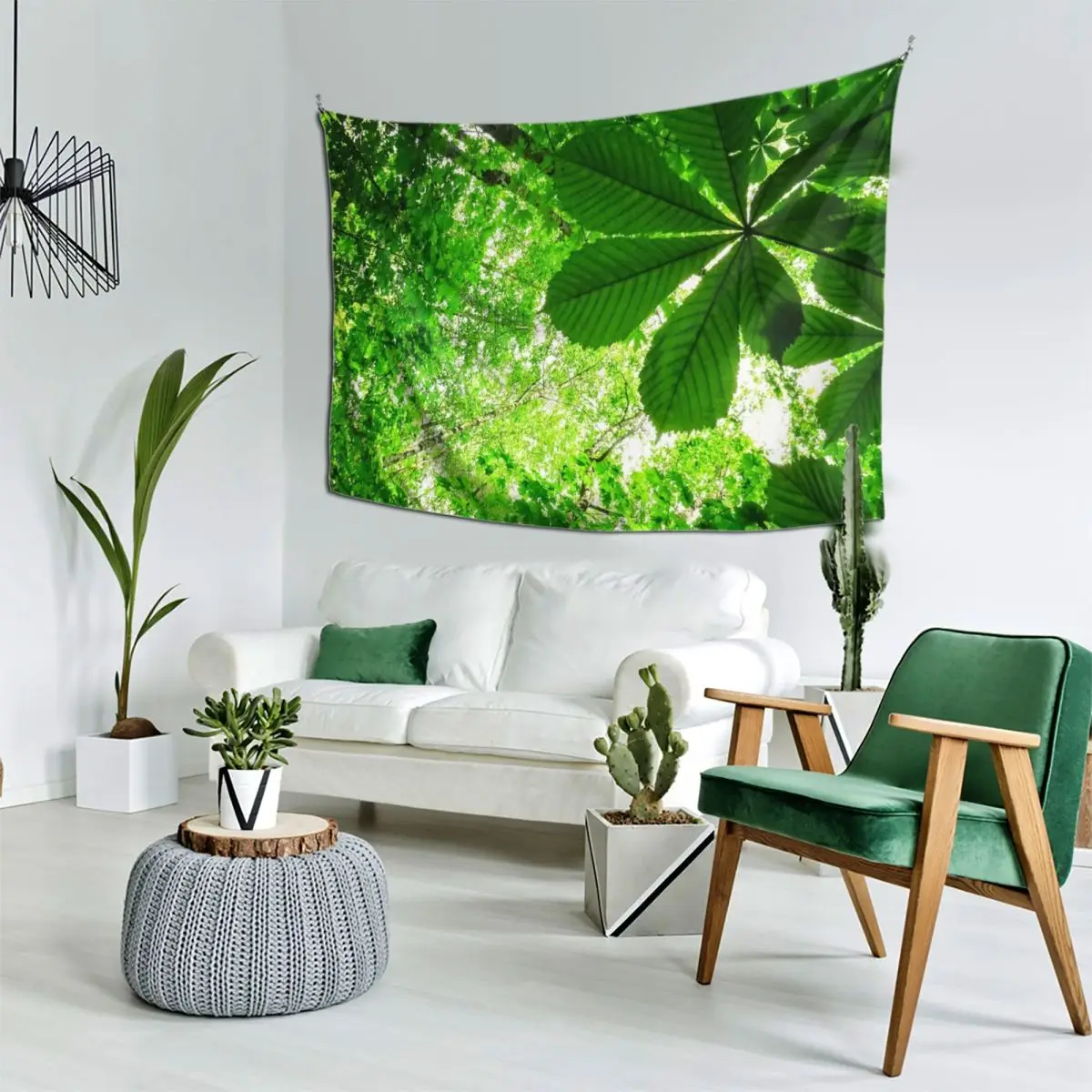 West Coast: Rainforest Radiance Tapestry Home And Comfort Decor Carpet On The Wall Room Aesthetic Tapestry