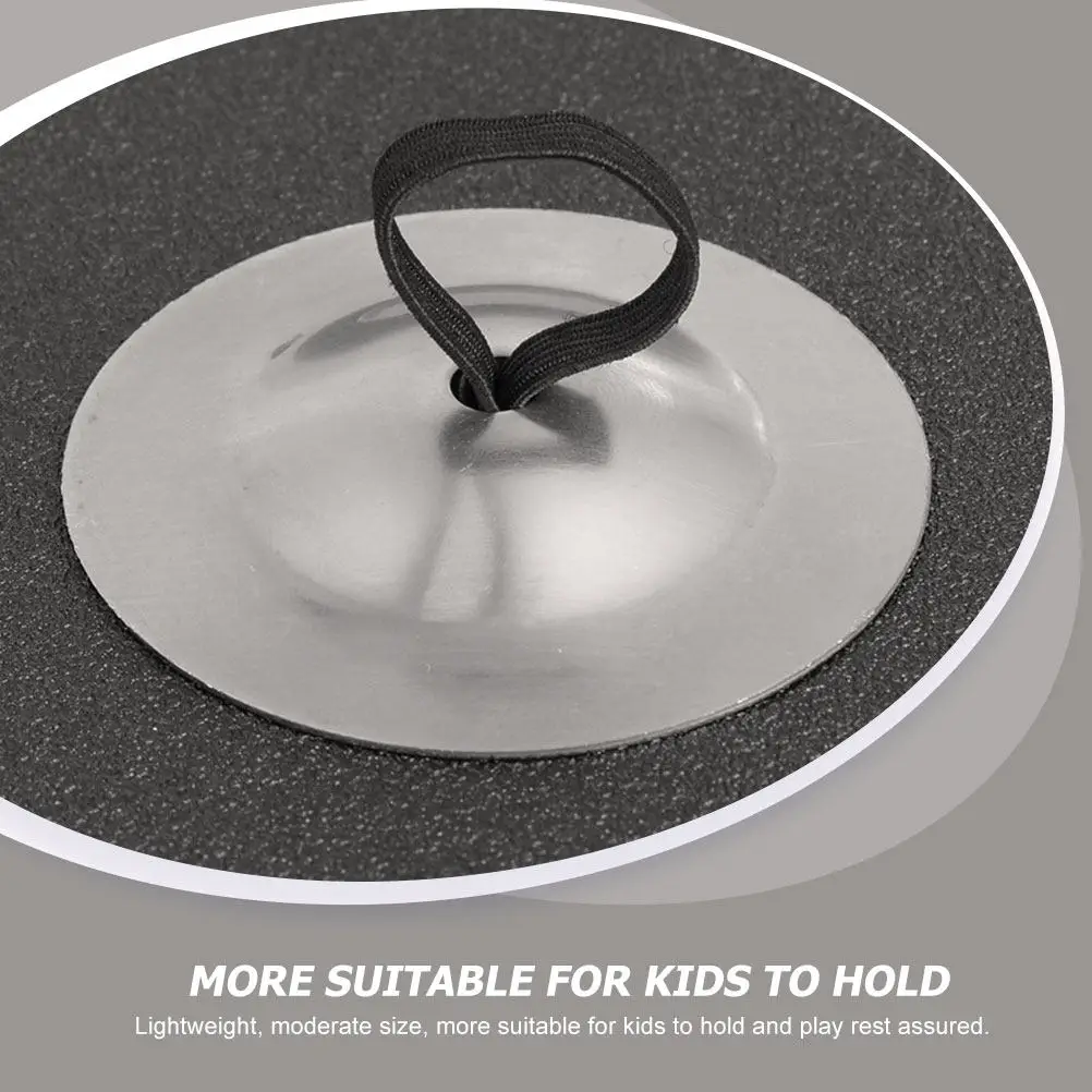 

5 пар маленьких железных пальчиковых колокольчиков, мини-музыкальный инструмент для детских танцев и вечеринок, ударный инструмент, удобный для держания