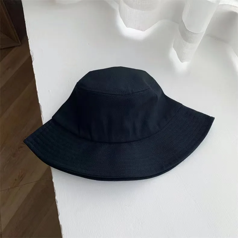 Solid color fisherman hat for men and women spring and summer ins basin hat versatile foldable hat fashion Korean version sunhat