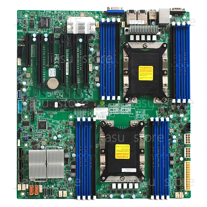 

X11DPI-NT X11DPI-N Двухпортовая серверная материнская плата 3647 с 10-гигабитным сетевым портом NT и чипом C621