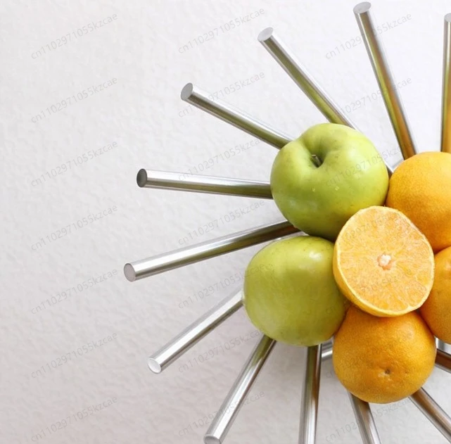 

Новая корейская фруктовница из нержавеющей стали, современная кухонная сервировочная тарелка для дома