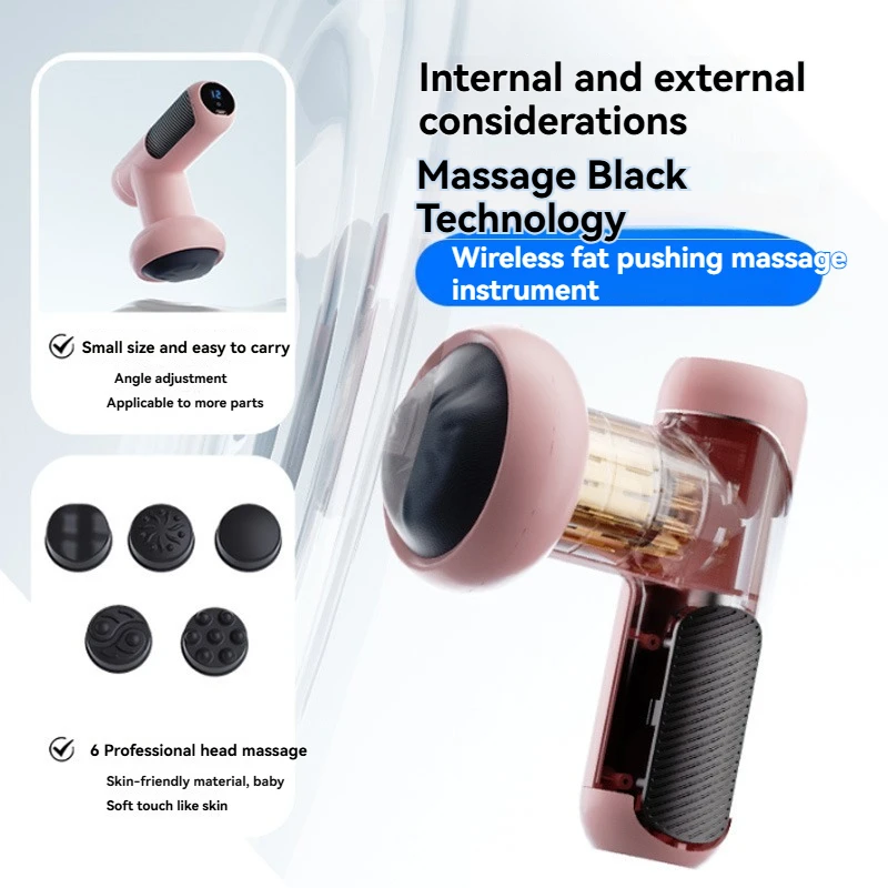 

Mini women's electric liposuction machine,handheld portable massag stick neck,waist, shoulders,and knees,shaping and burning fat