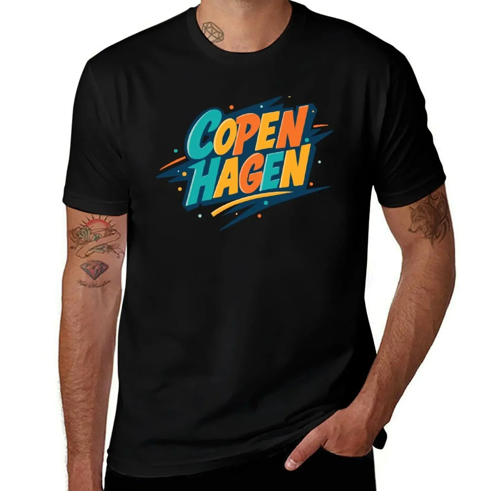 

Copenhagen T-Shirt custom t-shirts quick-drying affliction shirts funny gifts heavyweight t shirts for men