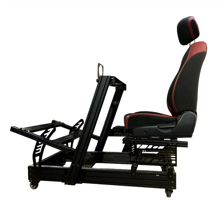Racing Simulator Rig Advanced Aluminum 4080 Frame Sim Racing Cockpit Compatible Sports Entertainment Simracing