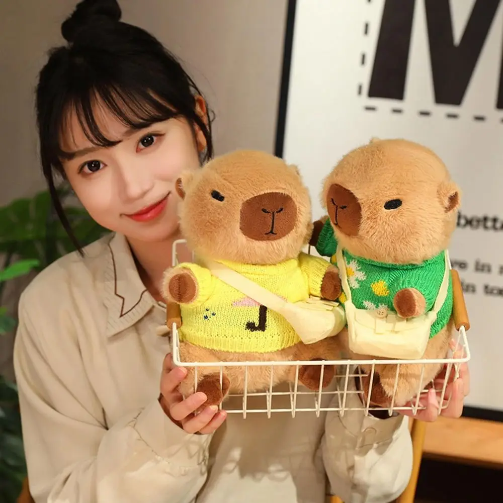 New Sweater Capybara Doll Clothes Cartoon DIY Capybara Plush Doll Doll Accessories for Birthday Gift