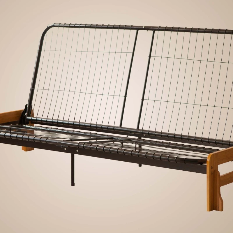 

Folding metal iron single bed