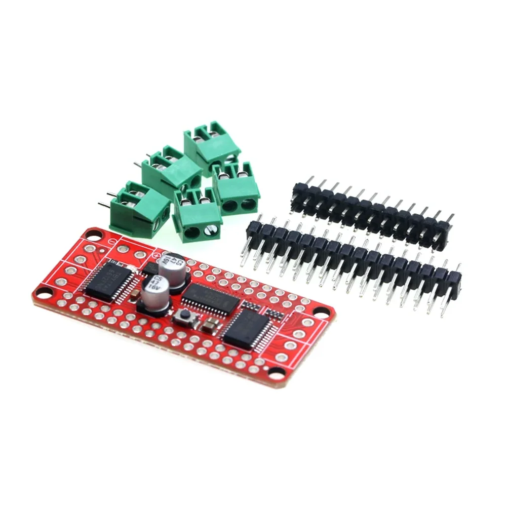 For Arduino Projects TB6612 Motor Driver For Complex Robotics Easy Wiring Control Board Stackable Design Feature