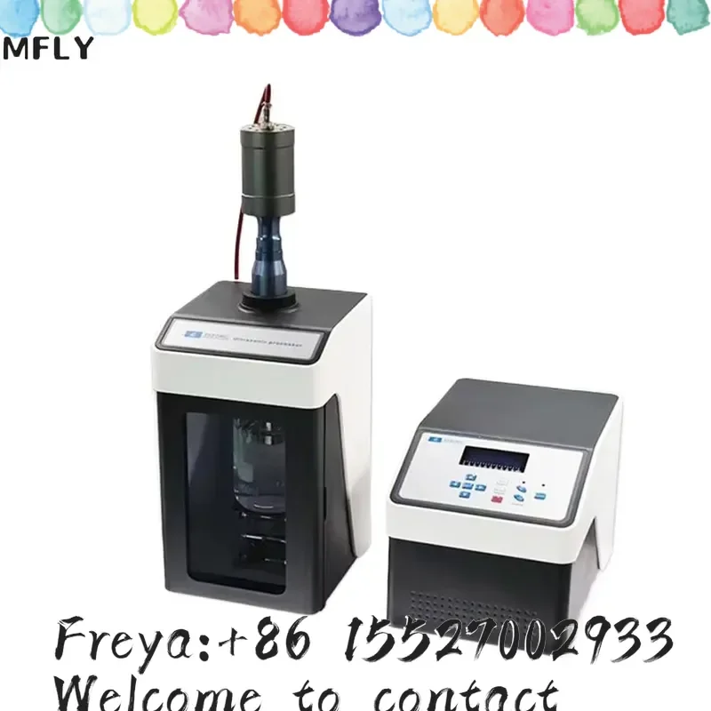 Newest model CE ISO Ultrasonic Homogenizer Sonicator Processor Cell Disruptor Mixer 80W 20KHZ 500ul-80ml FS-150N