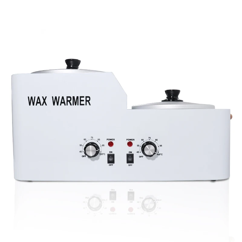 Beauty wax heater hot wax machine double furnace high and low  pot beauty pot wax therapy machine