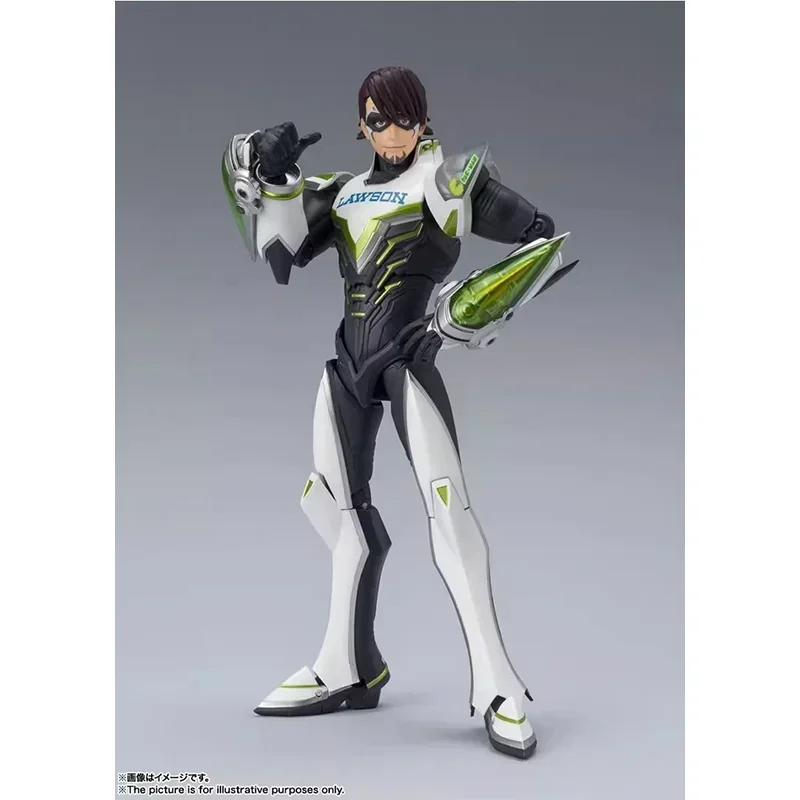 Auf Lager Bandai Original S.H.Figuarts SHF TIGER & BUNNY BARNABY BROOKS Jr. WILD TIGER Style 3 Anime Actionfigur Spielzeugpuppengeschenke