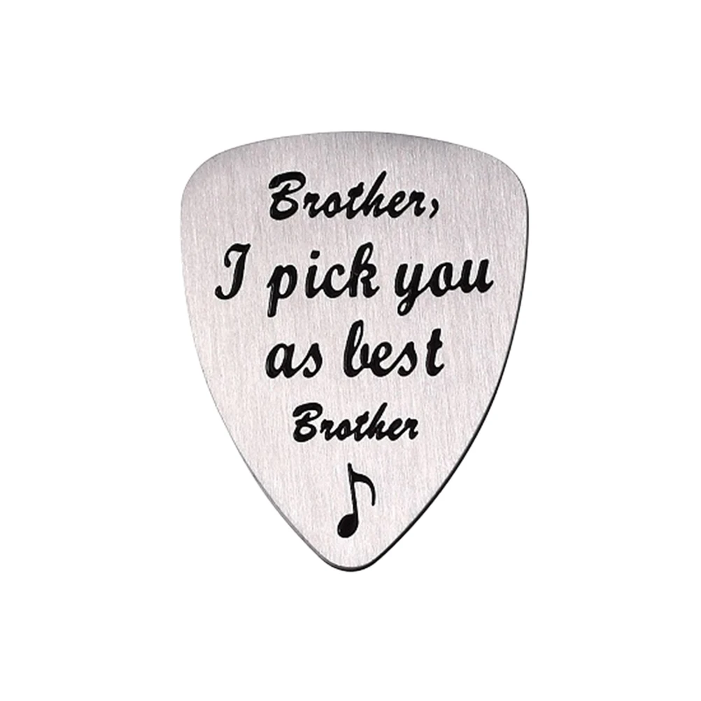 

Titanium Pick Titanium Steel Pick Hand Carved 316 Steel High Quality For Guitar Bass Ukulele Musical Accessories