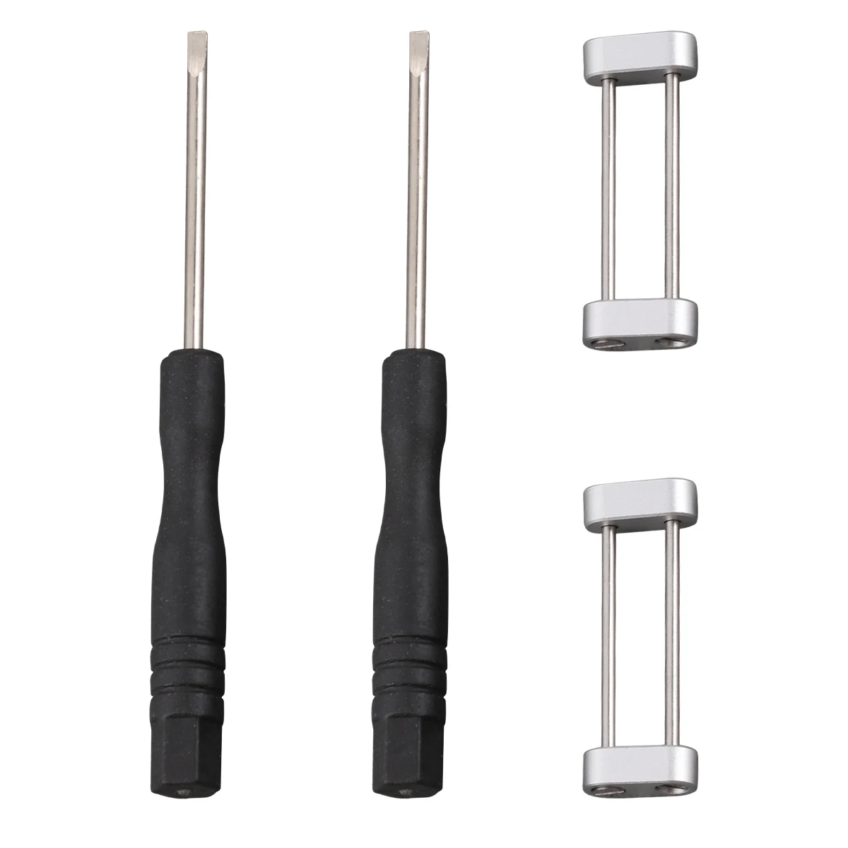 

1 set 1 Set Stainless Steel Watch Strap Lugs Connector Adapter Repair Tool Screwdriver For Core Silver Ring Durable Easy