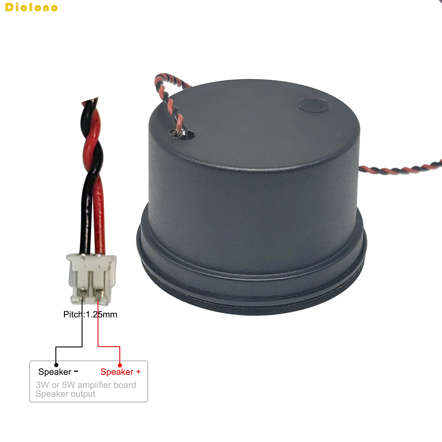 2 шт., 8 Ом, 3 Вт, 5132, аудиопортативный цилиндрический динамик, 16 мм, двойной неодимовый магнитный Bluetooth-динамик