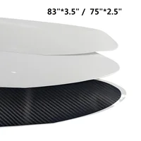 Cinta de protección de riel de tabla de SUP transparente, imitación de carbono, tabla de surf de panal de abeja, película protectora de riel de tabla de Paddle, 83 ""/75""