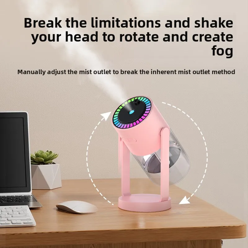 New Star Projection USB Ultrasonic Car Air Humidifier Household Hydrating Nebulizer