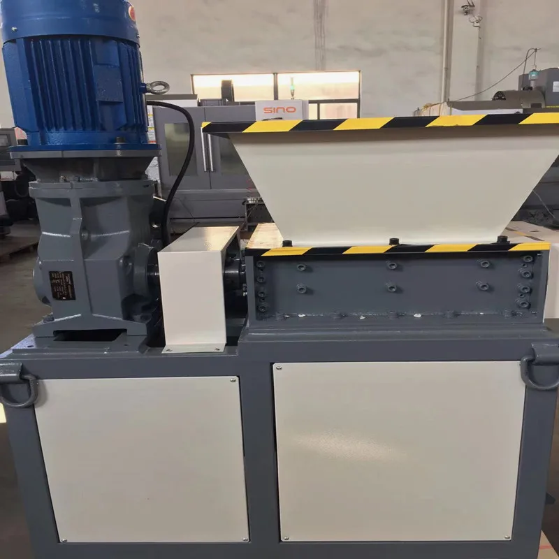 Dual-axis Multifunctional Shredder For Lifestyle Advertising Documents Plastic Electronic Waste Processing In-stock Supply Of