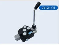 New ZT12 multi-channel manual reversing bidirectional distribution valve controls single bidirectional cylinder  ,