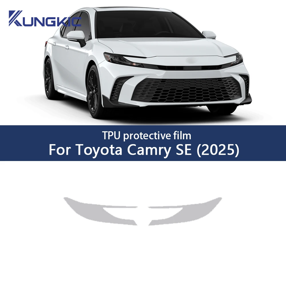 

Для Toyota Camry SE 2025, предварительно вырезанная пленка для фар, защитная пленка для краски, прозрачный бюстгальтер PPF, самовосстанавливающийся, устойчивый к царапинам, стиль