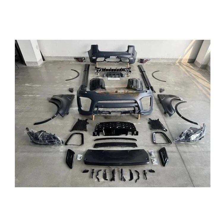 

Xlstyling High Quality Facelift Bodykit for Range Rover Sport 2014-2017 Upgrade to 2020 SVR Style PP Car Bumper
