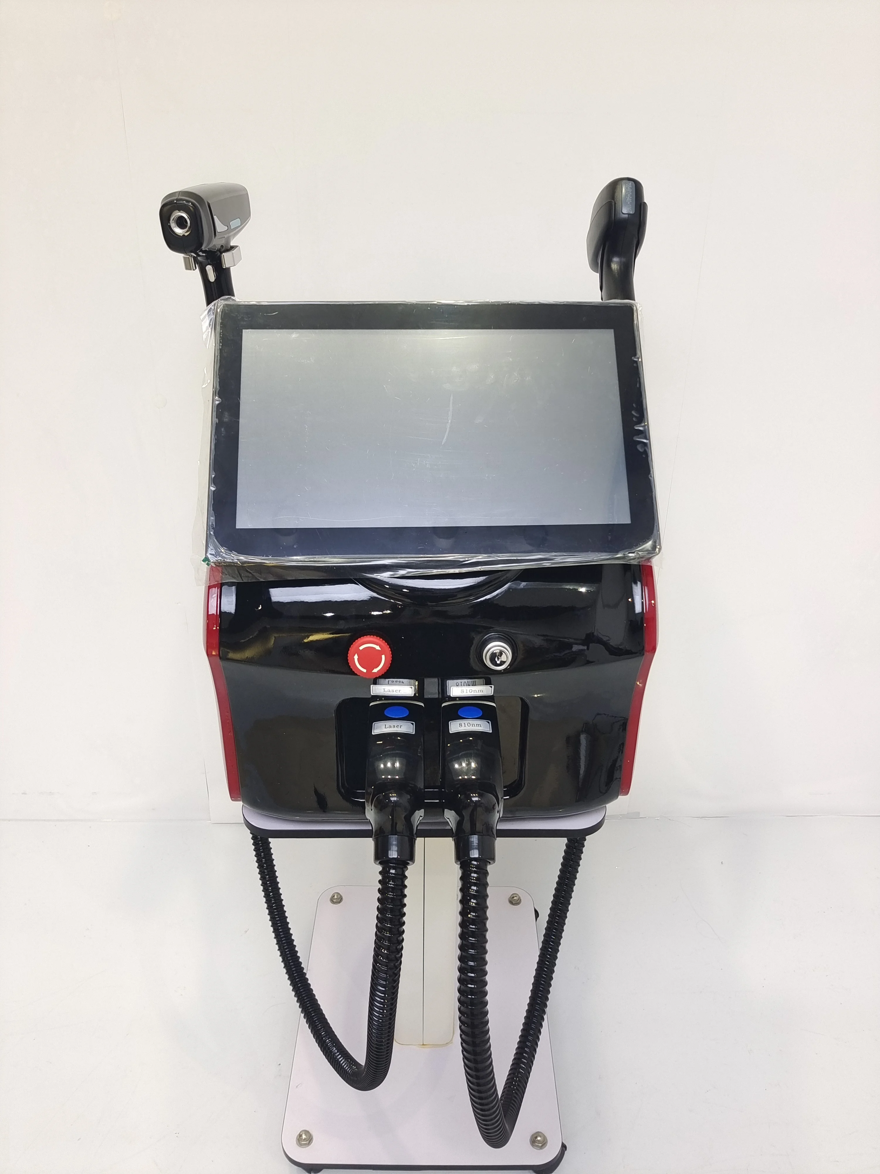 

2в1 Сопрано Титан Ice 4000 Вт PRO Диод 755 808 940 1064 нм 4 длины волны Лазер ND:YAG Машина Безболезненная машина для удаления волос 2025