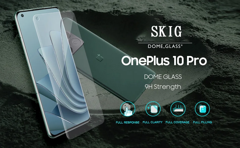 SKIG UV-gehärtetes Glas für OnePlus 13 12 11 R 10 9 8 7 7T Ace2 Pro Full Cover Glue Curing für OnePlus 13 Displayschutzfolie – Detail 2