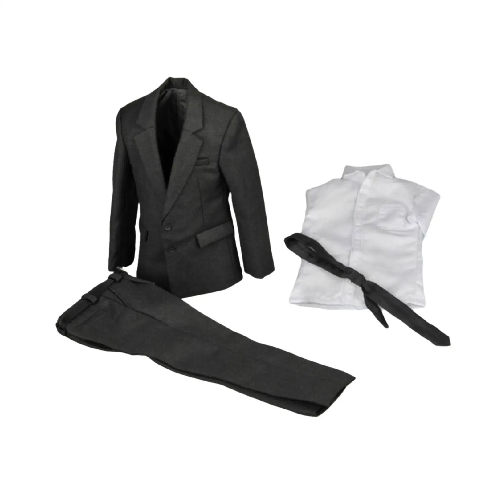 

Мужская одежда в масштабе 1/6, костюм, куртка, рубашка, брюки для 12-дюймового тела