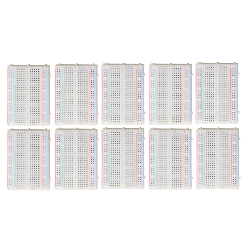 400 Tie Points Solderless Breadboard Spliceable Breadboard Test Protoboard