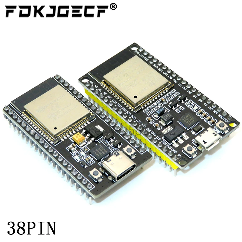 ESP-32S ESP-WROOM-32 ESP32 Development Board 30P/38P Bluetooth and WIFI Dual Core CPU with Low Power Consumption MCU ESP-32