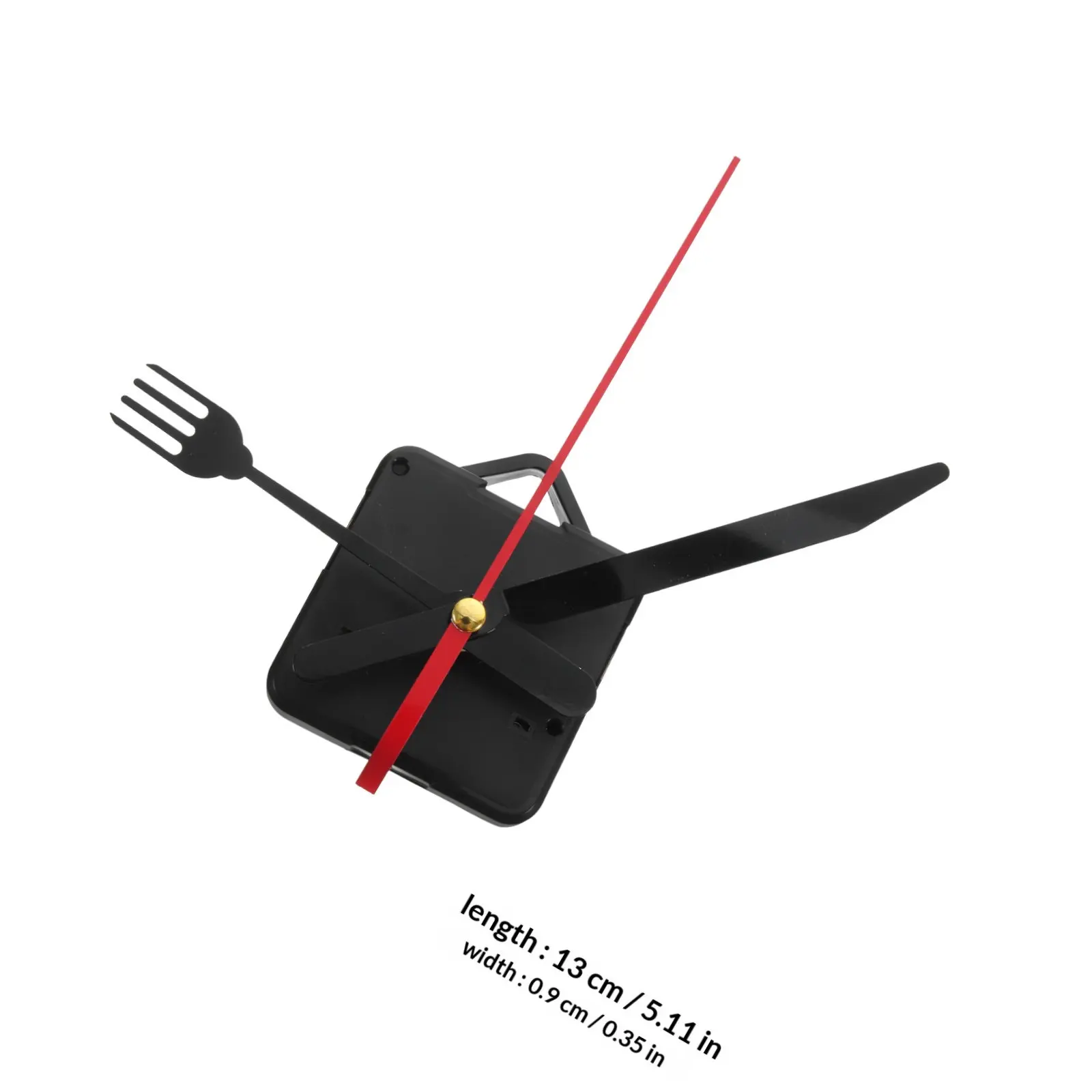 Clock Works Kit Quartz Mechanism Replacement Wall Movement Short Shaft Long Silent Hands