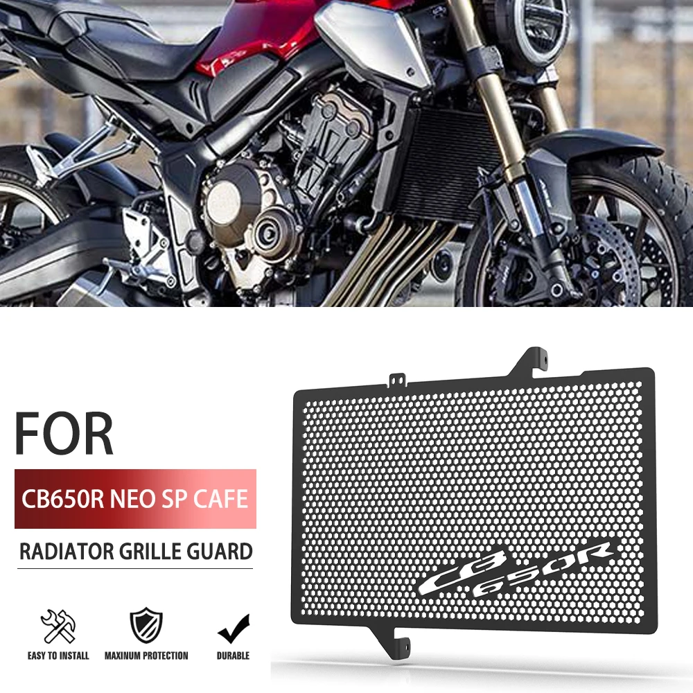 New Motorcycle Radiator Grille Guard Cover Protector For Honda CB650R Neo SP Cafe CB 650 R CB650 R 2019 2020 2021 2022 2023 2024