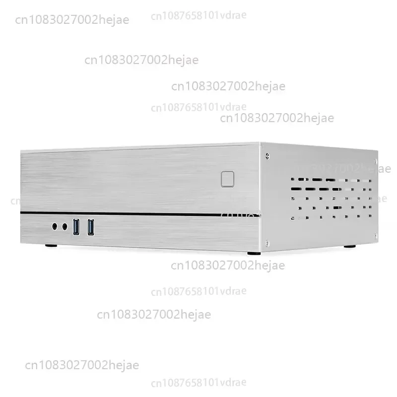 A02 Aluminum Shell Iron Architecture Chassis HTPC Horizontal ITX Mini Small Chassis, Half-height Graphics Card - view 2