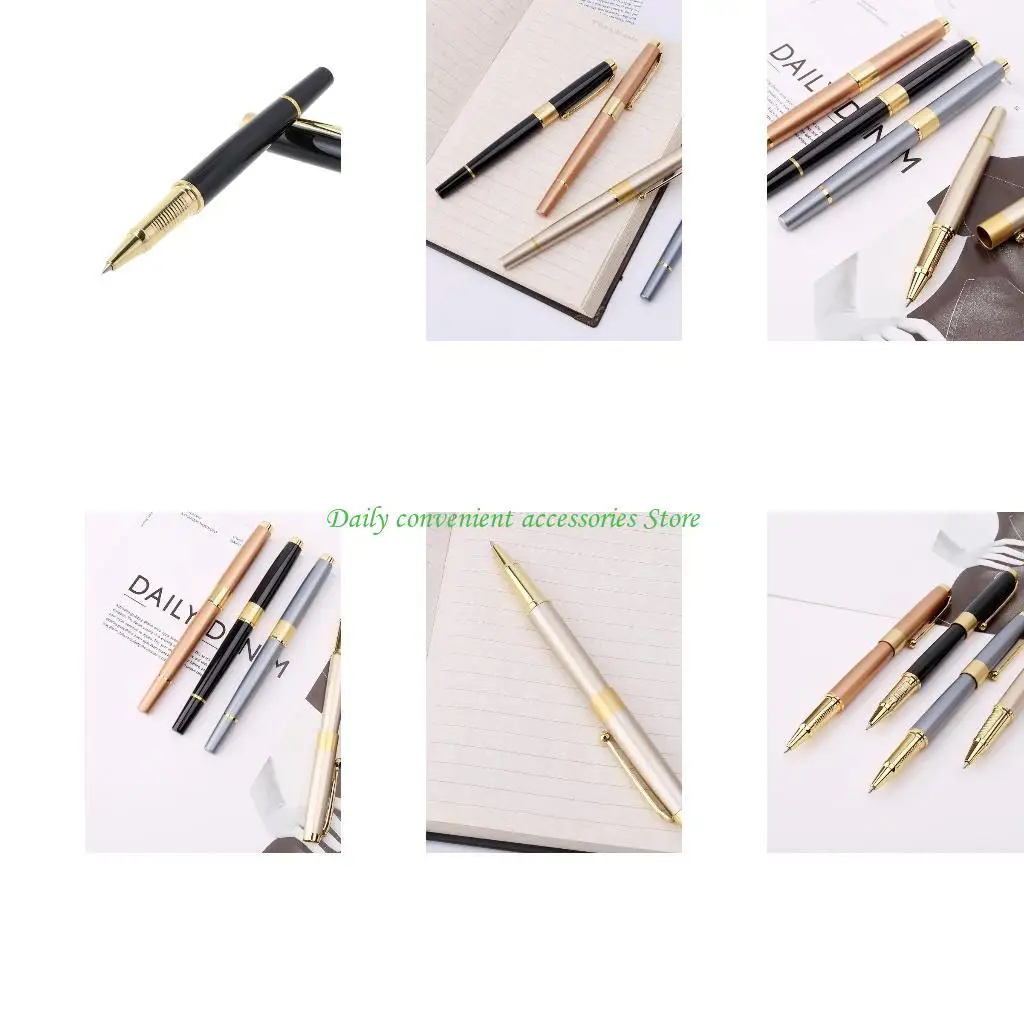 

97qb роскошные металлические нейтральные гелевые чернила подпись подпись канцелярских товаров канцелярские товары офис.