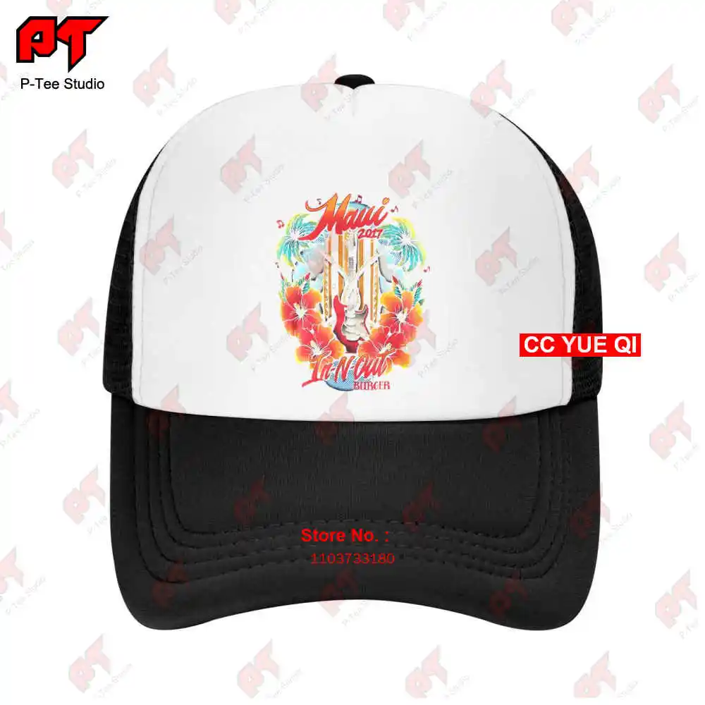 Zz Top World Classic Rockers 2017 In N Out Burger Maui Concert Baseball Caps Truck Cap E3I7