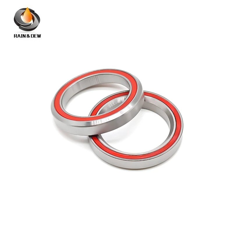 ชุดลูกปืนแฮนด์จักรยานเสือหมอบ ACB495H6.5 1 ชิ้น ขนาด 40.5*49.5*6.5 มม. 45/45 องศา ทำจากเหล็กโครเมียม แบบเรียว ชุดลูกปืน ACB สำหรับด้านบนและด้านล่าง