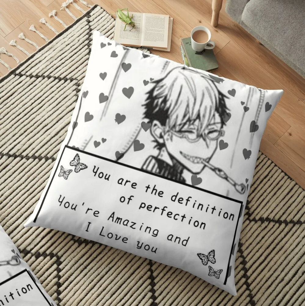 

Toilet bound Hanako Kun Tsuchigomori jibaku shounen hanako kun Floor Pillow Christmas Covers