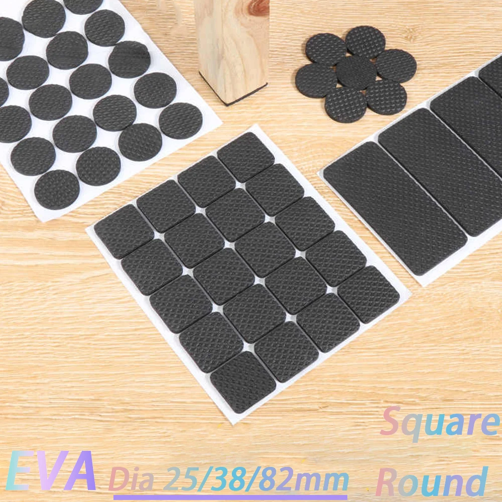 

Thick 3.5mm Furniture Pads, Adhesive Rubber DIY Furniture Feet Pad, Table Legs Stools, Chairs Mats, Table And Chair Foot Dia25mm