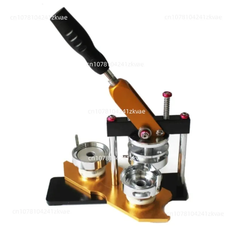 Tinplate Badge Machine, Rotating Rod Badge Machine, School Badge Printing, DIY Production